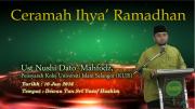 Ceramah Ihya' Ramadhan